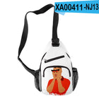 Riñonera de Viaje Impermeable para Mujer con Estampado 3D - Bolso Bandolera Deportivo