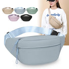 Riñonera Deportiva Impermeable de Doble Capa con Dos Bolsillos