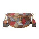 Riñonera Deportiva de Cuero para Mujer - Bolso Bandolera y Pechera
