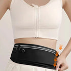 Riñonera Deportiva Impermeable para Hombre y Mujer - Bolsa de Cintura Ajustable para Running, Viajes y Gym