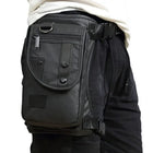 Riñonera Deportiva Impermeable para Hombre - Bolsa de Muslo Multifuncional