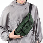 Riñonera Táctica para Hombre de Nylon - Bolsa Pechera Militar con Múltiples Bolsillos