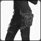 Riñonera Deportiva Mujer - Bolsa Bandolera de Cuero Estilo Steampunk y Gótico