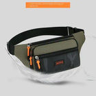 Riñonera Deportiva Multifuncional Antirrobo para Hombre - Cómoda Bolsa de Cintura para Teléfono y Accesorios
