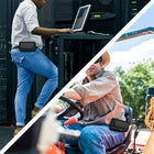 Riñonera de Moda para Hombre - Bolso Cinturón Multifuncional con Funda para Móvil y Tarjetas