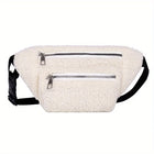Riñonera de Cintura para Mujer - Bolso Bandolera de Pana Casual