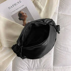 Riñonera Deportiva Mujer – Bolso de Cintura de Cuero Sintético, Diseño Simple y Elegante