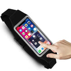 Riñonera Deportiva Impermeable con Bolsillo Táctil para Móvil - Ajustable para Correr, Ciclismo y Actividades al Aire Libre