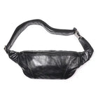 Riñonera Deportiva de Cuero Genuino - Ligera y Elegante para Hombre