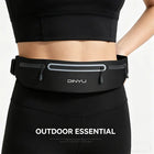 Riñonera Deportiva Negra WRELS - Nylon Resistente y Cómoda