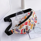 Riñonera Deportiva Unisex con Estampado de Zapatos - Bolsa de Cintura para Teléfono