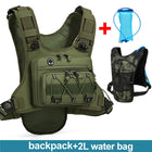 Riñonera Táctica para Mujer con Hidratación - Mochila de Running, Ciclismo y Senderismo