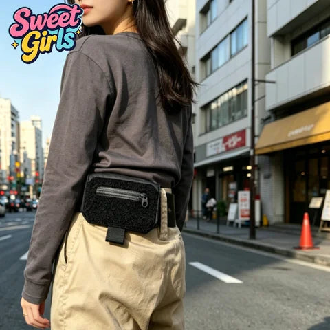 Riñonera Deportiva Antirrobo: Bolsa de Cintura EDC con Clip para Cinturón