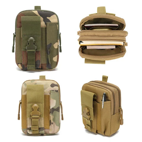 Riñonera Deportiva de Nylon Camuflaje