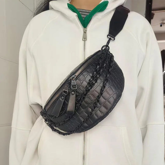 Riñonera de Cintura para Mujer - Bolso Bandolera Casual y Moderno