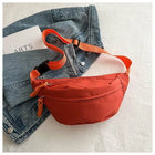 Riñonera de Cintura para Mujer - Bolso Bandolera Grande de Nylon