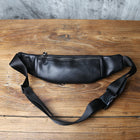 Riñonera de Cuero Genuino para Hombre - Bolso Multifuncional Natural