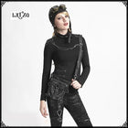 Riñonera Deportiva Mujer - Bolsa Bandolera de Cuero Estilo Steampunk y Gótico