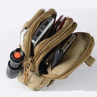 Riñonera Deportiva Impermeable y Táctica para Hombre - Bolsa de Cintura para Running, Camping y Viajes