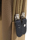 Riñonera Deportiva Hombre - Pequeña Bolsa de Cintura de Lona con Cremallera y Compartimento para Tarjetas