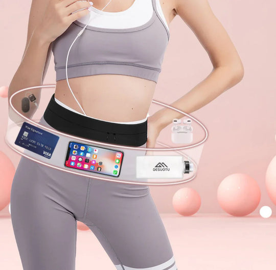 Riñonera Deportiva Unisex para Running - Cómoda y Ajustable