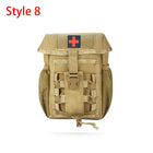 Riñonera Deportiva Multifuncional para Enfermera - Bolsa de Cintura para Caza, Camping y Emergencias con Botiquín Médico