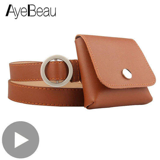 Riñonera de Cintura para Mujer - Bolso Bandolera Casual Mini
