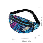 Riñonera Deportiva Impermeable para Correr - Sujeta Móvil y Accesorios Unisex