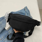 Riñonera Deportiva Half Moon Impermeable - Bolsa de Cintura Multifuncional para Mujer