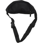 Riñonera Deportiva Negra - Bolsa de Cintura para Festival, Deporte y Niños