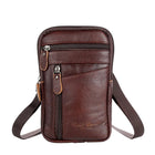 Riñonera de Cuero para Hombre - Bolso de Piel de Vestir Premium