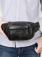 Riñonera Deportiva 2024 - Bolsa de Cintura para Hombre, Correr y Fitness