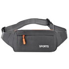 Riñonera Grande Unisex de Lona - Bolso Bandolera Casual y Espacioso