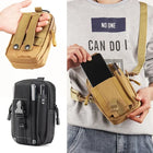 Riñonera Deportiva Impermeable para Hombre - Bolsa de Cintura Nylon Resistente