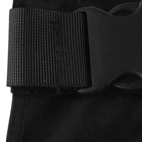 Riñonera Deportiva Multifuncional Impermeable con Múltiples Bolsillos - Negra