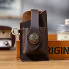 Riñonera Deportiva de Cuero Vintage para Hombre - Bolsa para Teléfono y Cartera