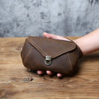 Riñonera de Cuero Vintage para Hombre - Bolso de Piel Elegante