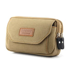 Riñonera Deportiva de Lona - Tamaño Compacto 6,5x5,5 cm - Colores Variados
