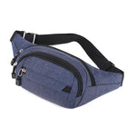 Riñonera Deportiva Impermeable de Lona - Bolsa Universal para Cintura
