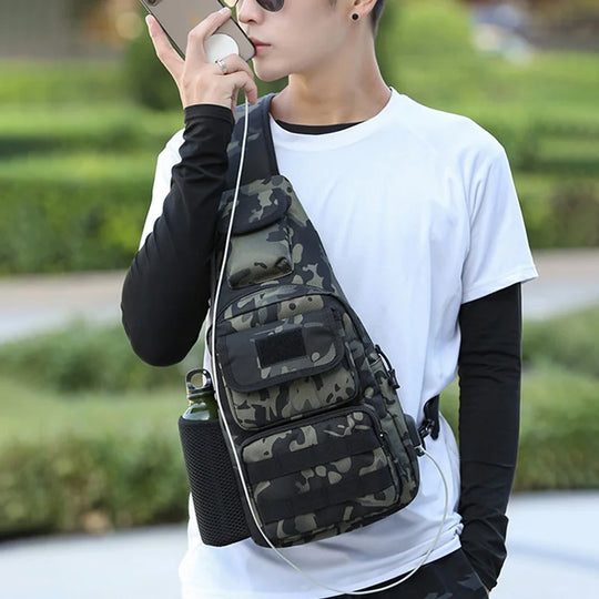 Riñonera Táctica Militar Unisex - Resistente y Funcional