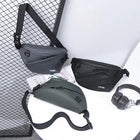 Riñonera Deportiva Hombre Nylon Grande - Bolso Bandolera Urbano