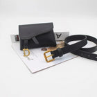 Riñonera de Cuero para Mujer - Bolso de Piel de Vestir Elegante