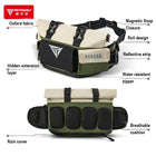 Riñonera de Pierna Impermeable para Moto y Motoristas - Bolso Lateral Resistente al Agua