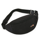 Riñonera Running Unisex Negra - Deportiva y Ajustable para Correr