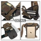 Riñonera Deportiva de Cuero para Hombre - Multifuncional y Cruzada