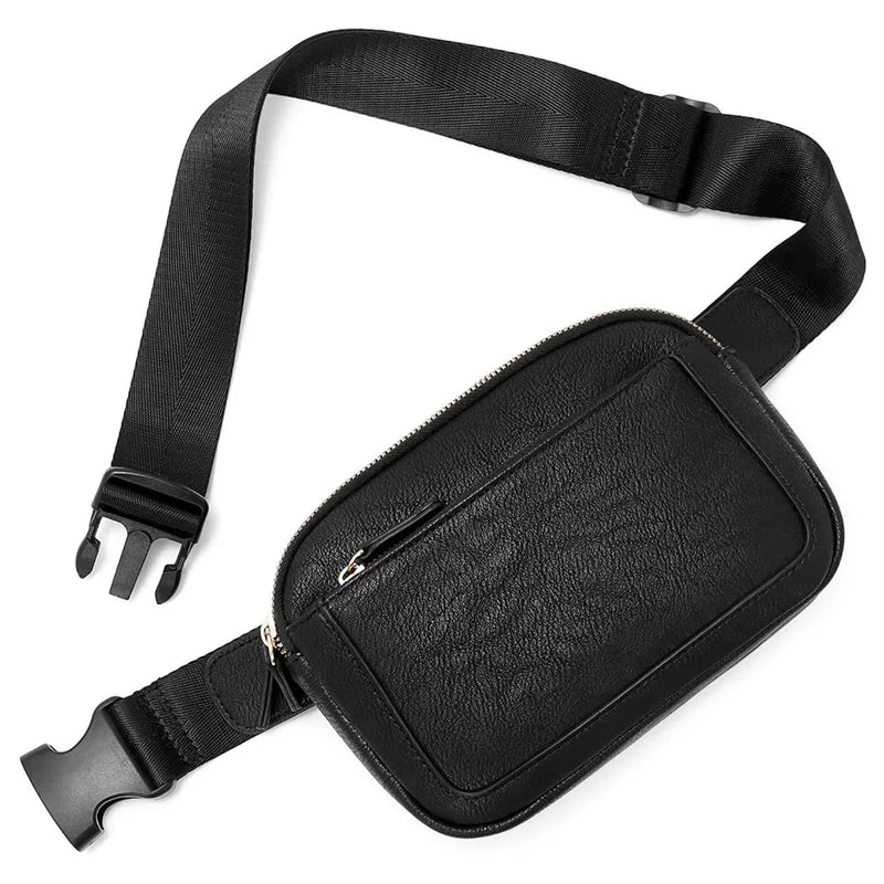 Riñonera de Cuero Vintage para Mujer - Bolso de Piel Elegante