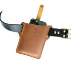 Riñonera Deportiva Crazy Horse - Bolsa para Teléfono Ultradelgada y Retro