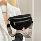 Riñonera de Cuero para Mujer - Bolso de Piel de Vestir Elegante