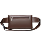 Riñonera Deportiva Hombre Cuero - Bolsa Cintura Elegante y Práctica