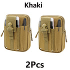 Riñonera Táctica Camuflaje para Hombre - Bolsa Multifuncional EDC con Sistema Molle